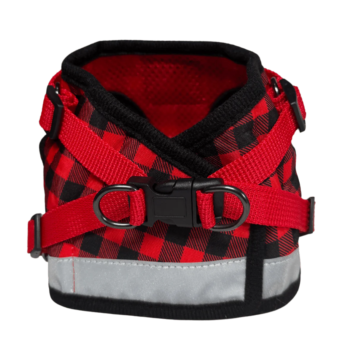 Harness & Leash Set - "Buffalo Plaid"