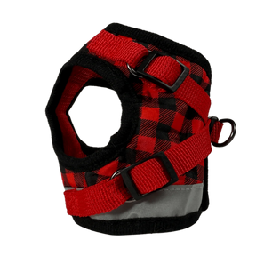 Harness & Leash Set - "Buffalo Plaid"