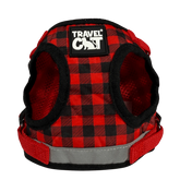Travel Cat - Harness - "The Pawsitively Plaid" Buffalo Plaid