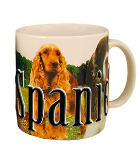 Cocker Spaniel Color Relief Mug