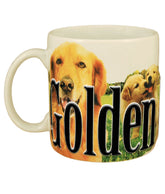 Golden Retriever Color Relief Mug