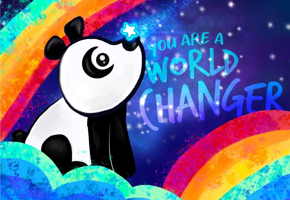 MicroPuzzles - World Changer Panda