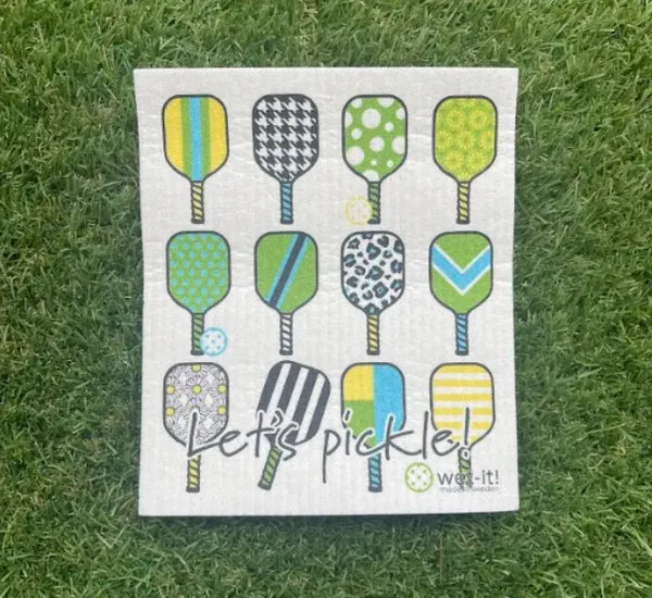 Wet-it! - Pickle Paddle Fun Swedish Cloth