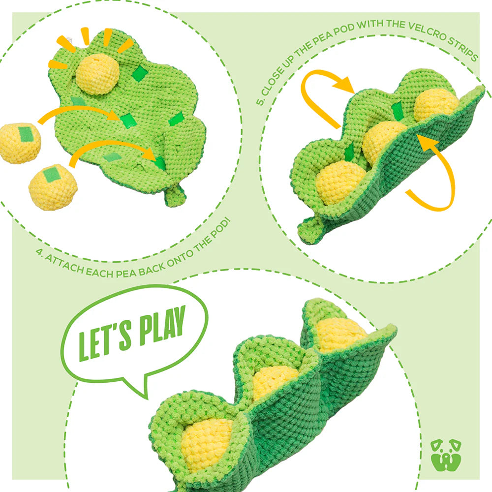 PeaPod Interactive Dog Toy