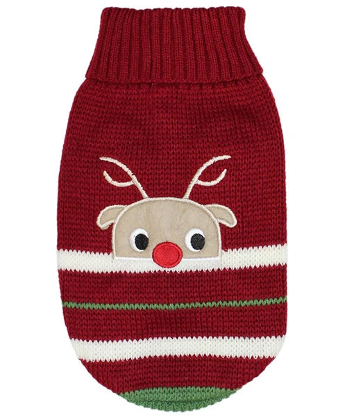 Parisian Pet - Dog Sweater Reindeer