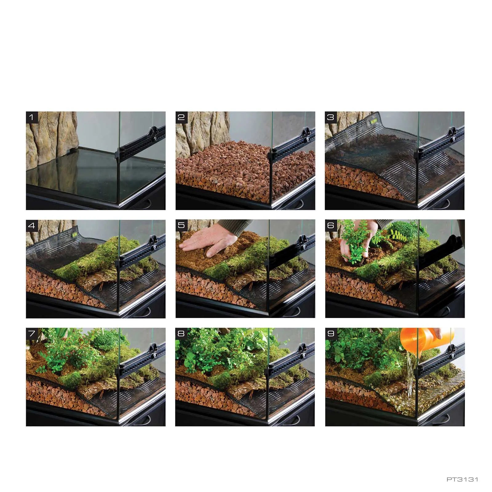Bio Drain Terrarium Draining