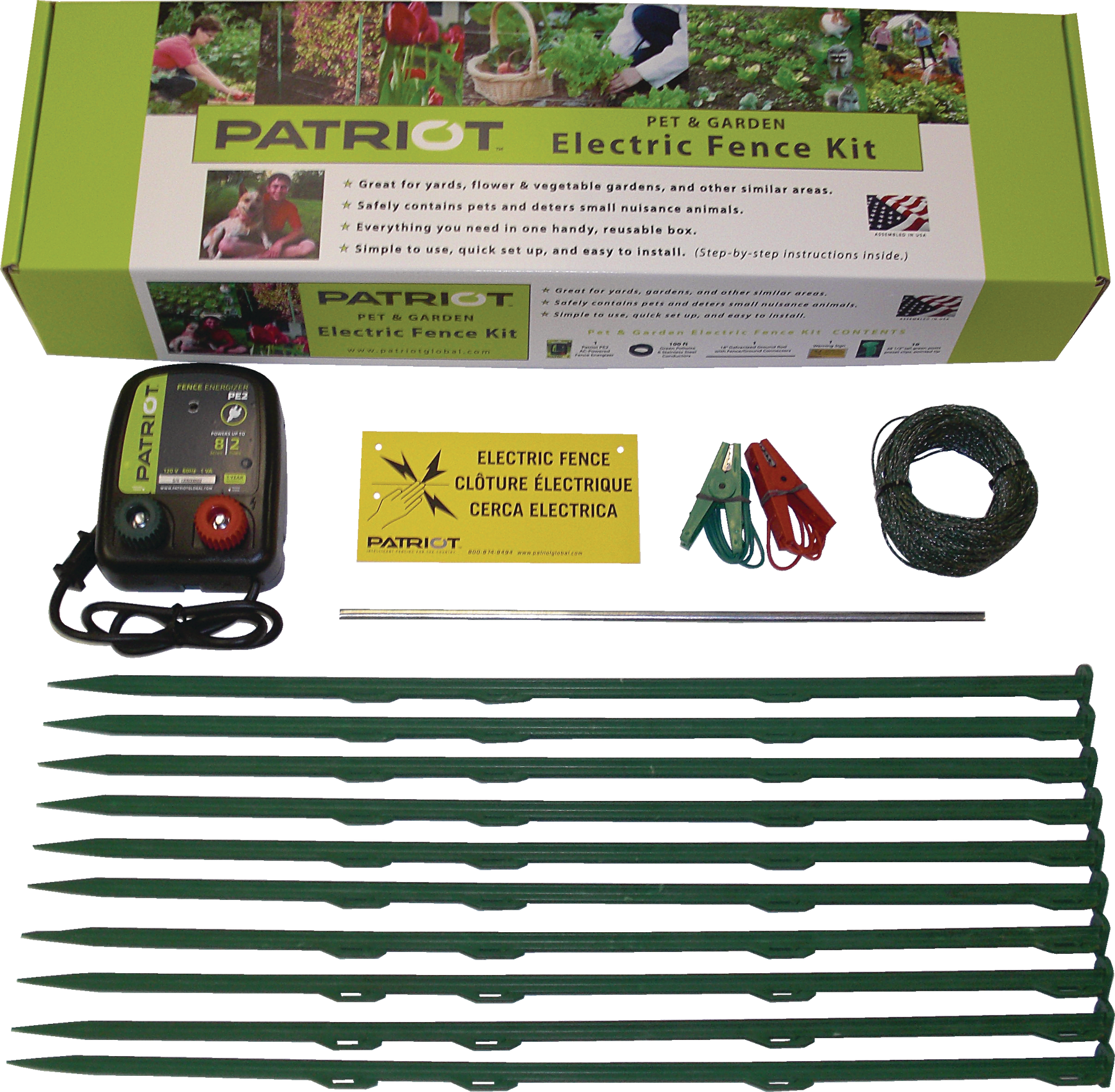 Patriot Global - Electric Fence for Pets Kit