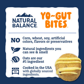 Natural Balance - Yo-Gut Bites With Pumpkin & Cranberries