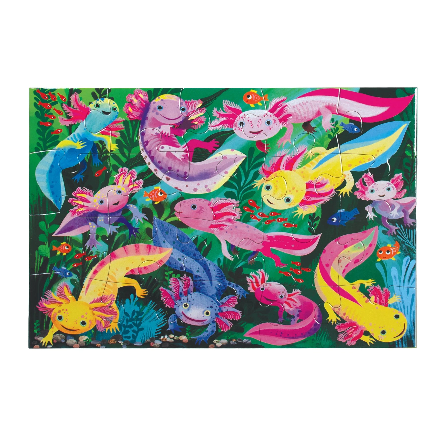 eeBoo - Axolotl 20 Piece Puzzle