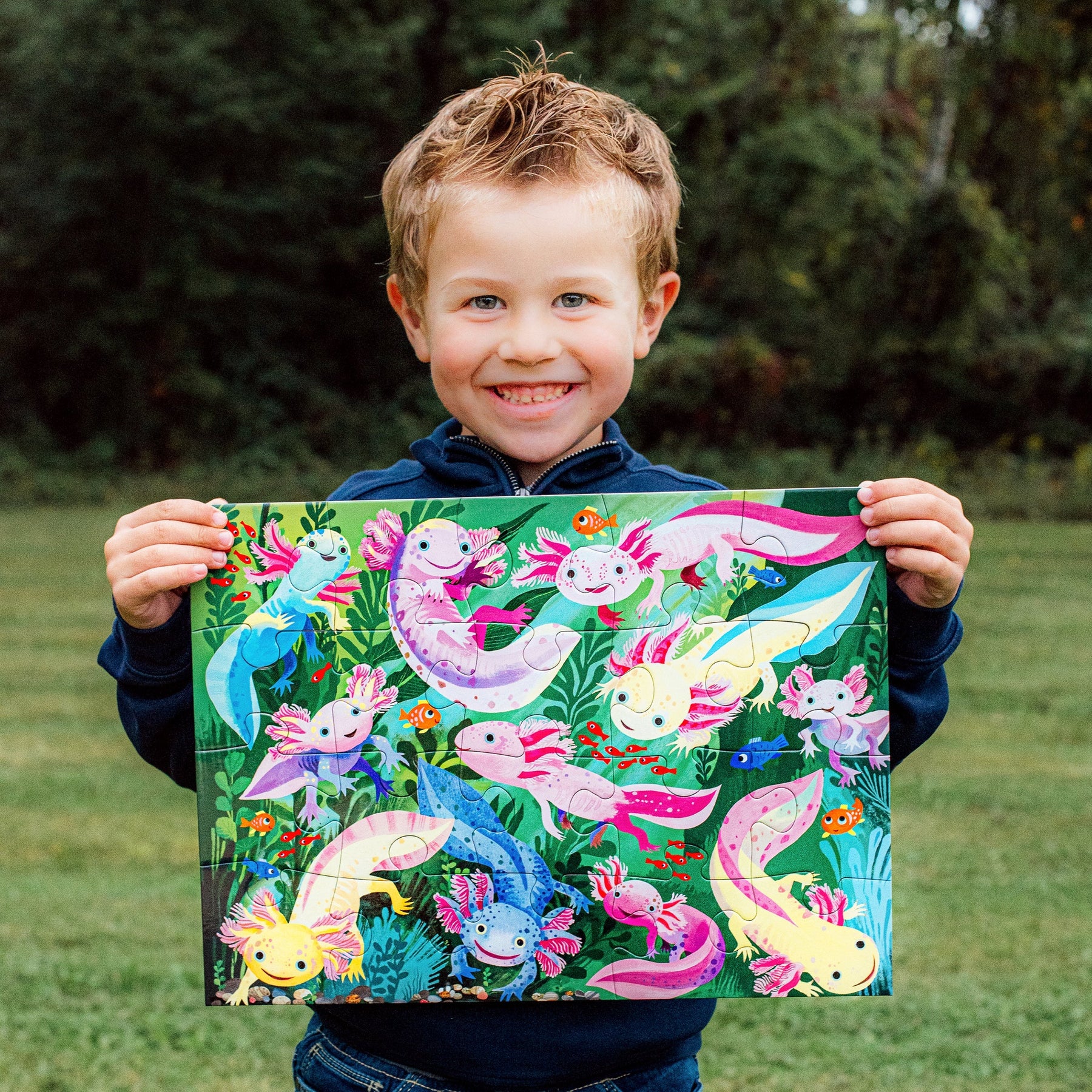 eeBoo - Axolotl 20 Piece Puzzle