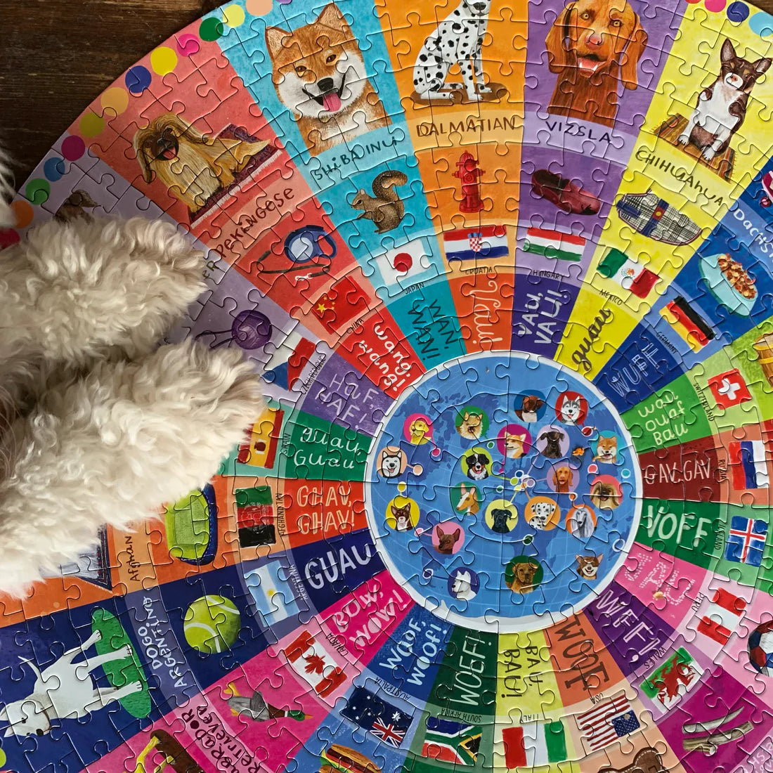 Puzzle Dogs of the World 500 pc