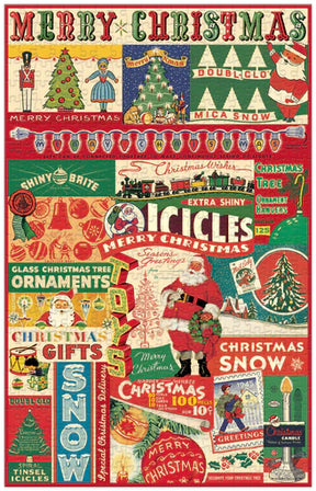 Cavallini - Puzzle Vintage Christmas