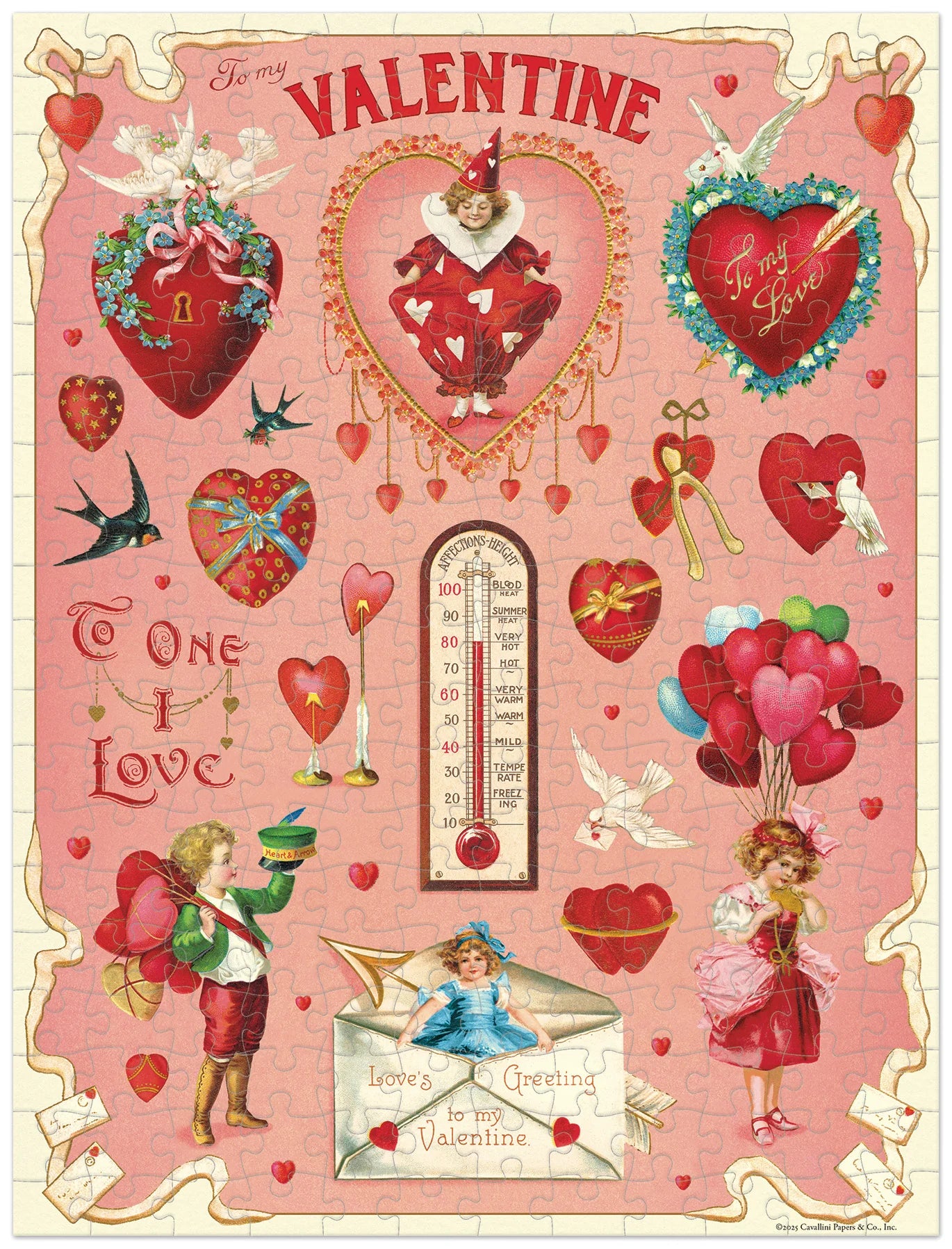 Cavallini & Co. - Puzzle Valentines Mini