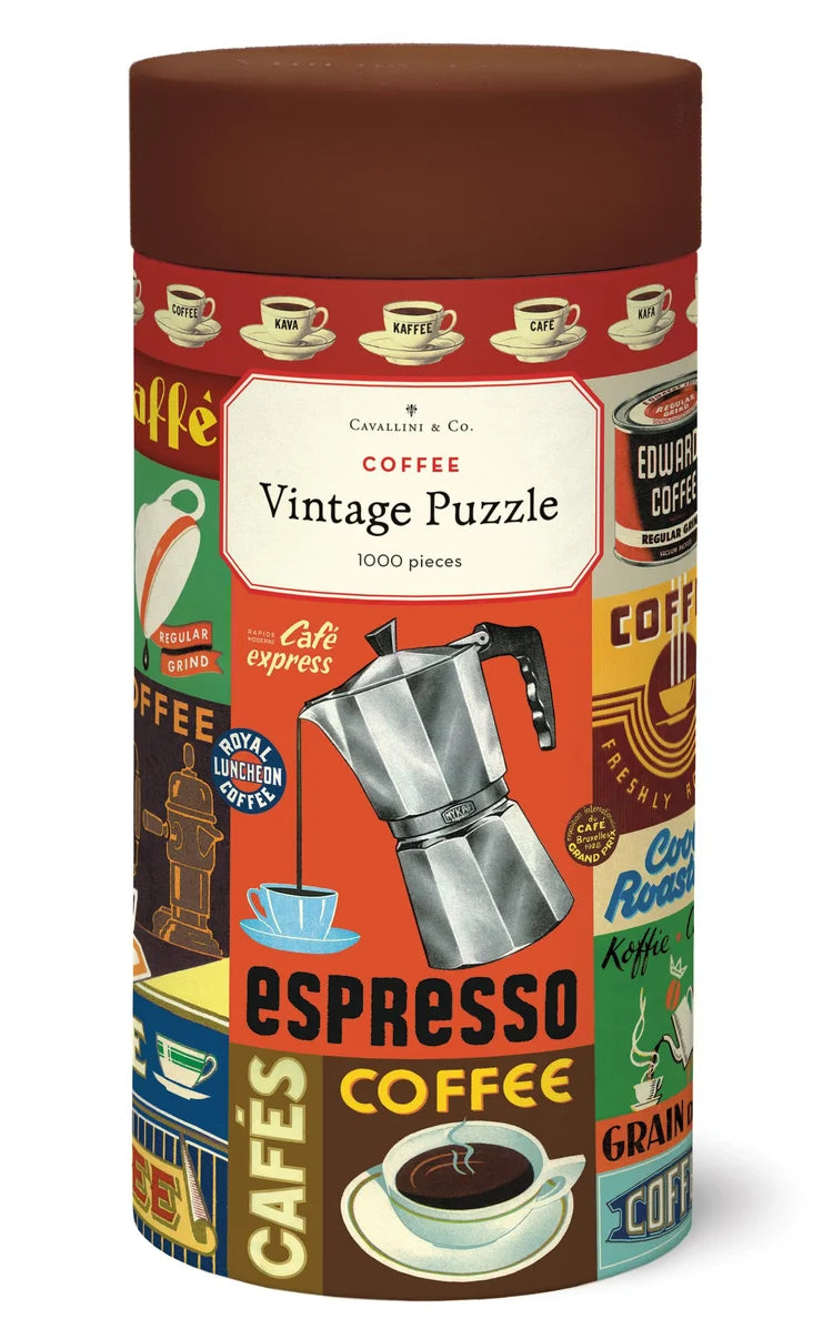 Cavallini Papers & Co - Puzzle Coffee
