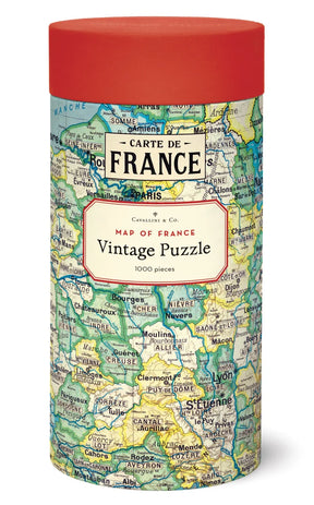 Cavallini Papers & Co - Puzzle Map Of France
