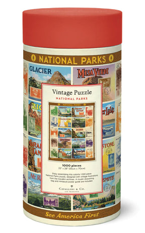 Cavallini & Co. - Puzzle National Parks 2