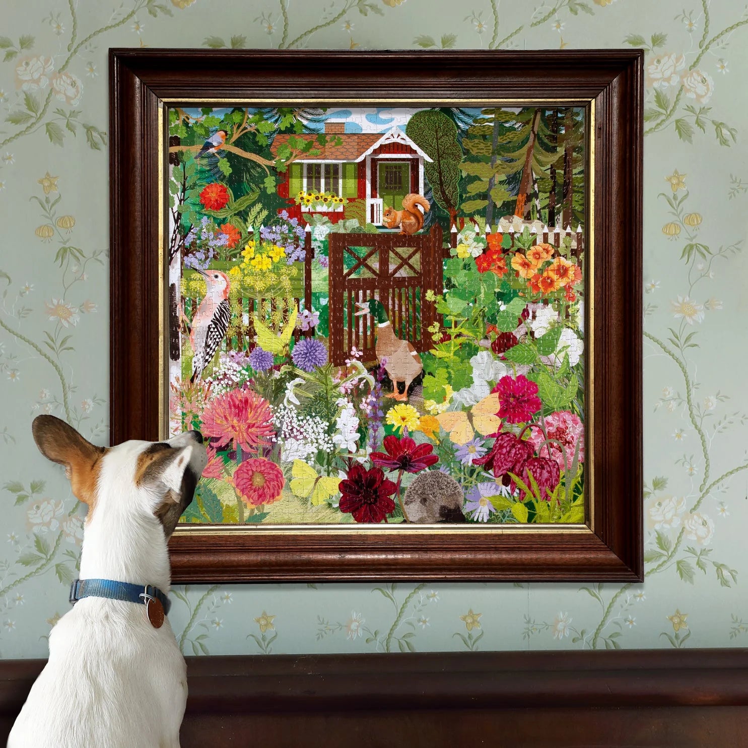 eeBoo - Scandinavian Garden 1000 Piece Puzzle