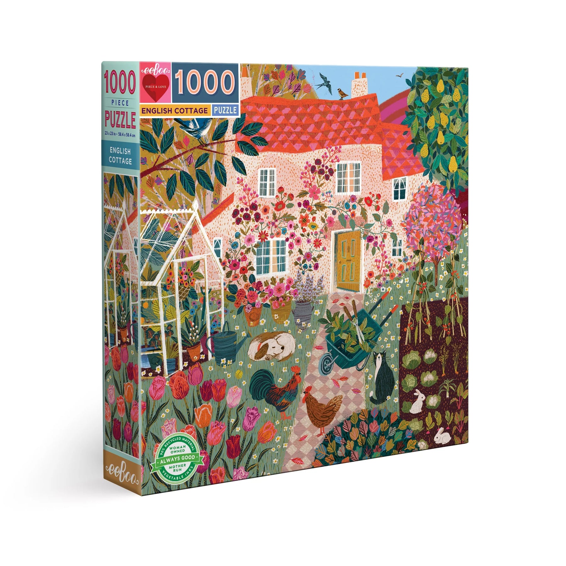 Puzzle English Cottage 1000 pc