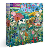 eeBoo - English Hedgerow 1000 Piece Puzzle