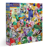 Hummingbirds and Gems 1000 Piece Puzzle