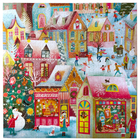 Holiday Village 1000 Piece Puzzle