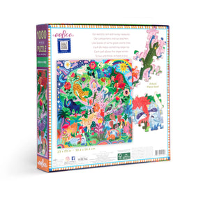 eeBoo - Life in a Tree 1000 Piece Puzzle