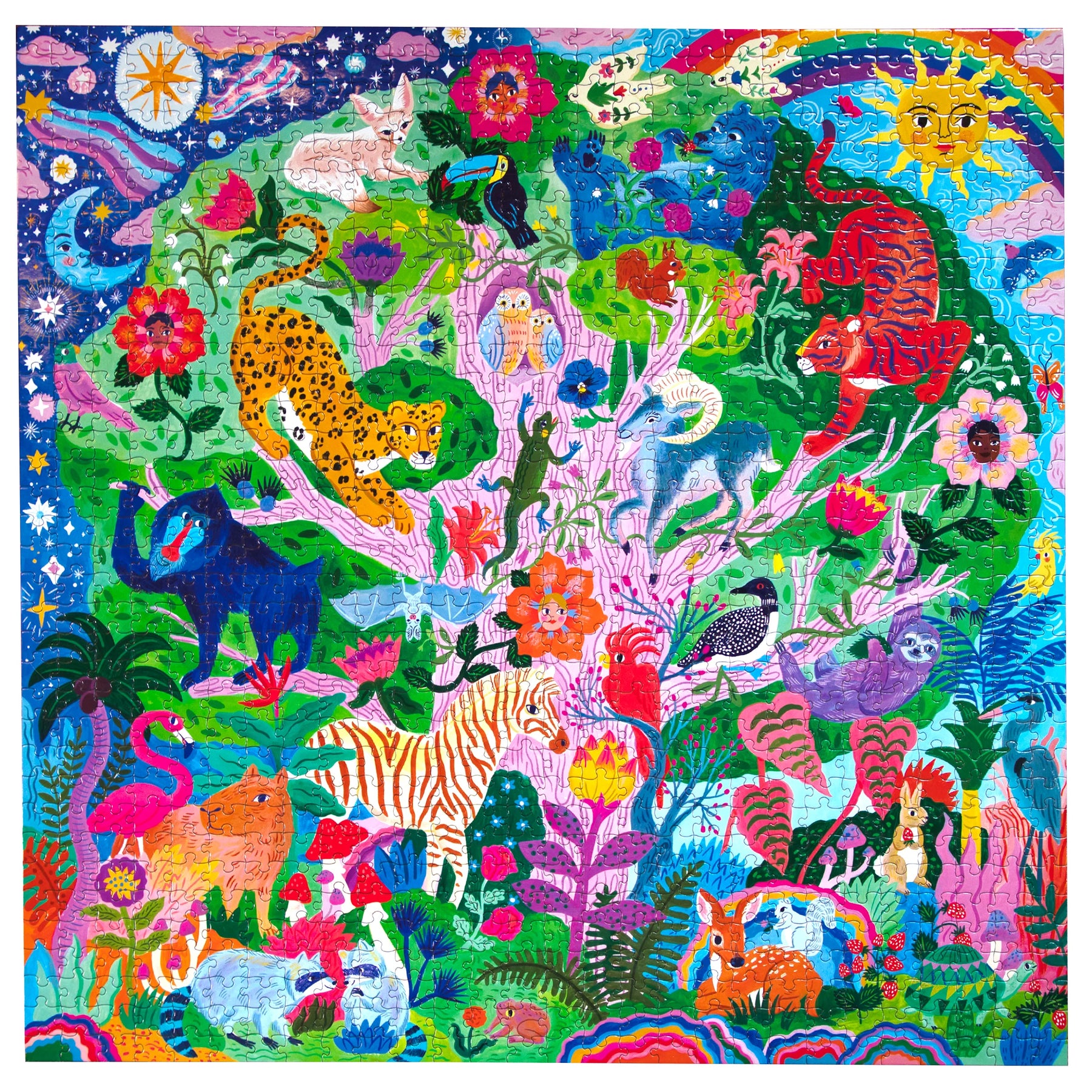 eeBoo - Life in a Tree 1000 Piece Puzzle