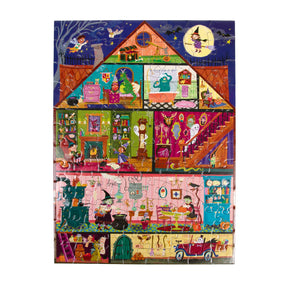 eeBoo - Haunted House Puzzle 100 Piece Puzzle