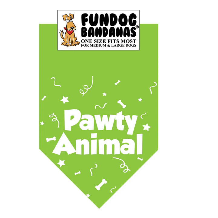 FunDog Bandanas - Dog Bandana Pawty Animal