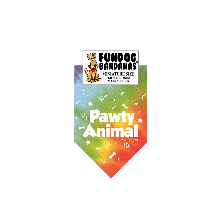 FunDog Bandanas - Dog Bandana Pawty Animal