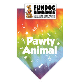 FunDog Bandanas - Dog Bandana Pawty Animal