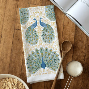 Gingiber - Tea Towel Peacock