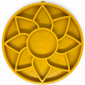 Enrichment Tray Slow Feeder - Sunflower Design