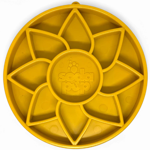 Enrichment Tray Slow Feeder - Sunflower Design