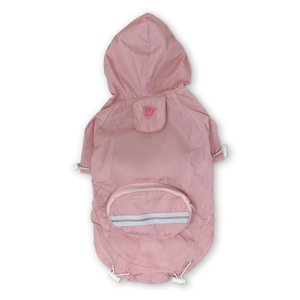 Dogo Pet - Raincoat Pocket Pastel Pink