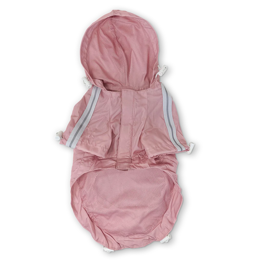 Dogo Pet - Raincoat Pocket Pastel Pink