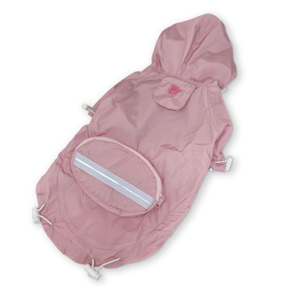 Dogo Pet - Raincoat Pocket Pastel Pink