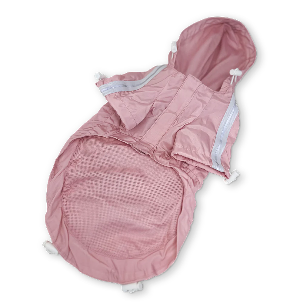 Dogo Pet - Raincoat Pocket Pastel Pink