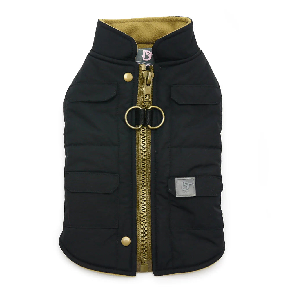 Dogo Pet - Coat Runner Pocket Black
