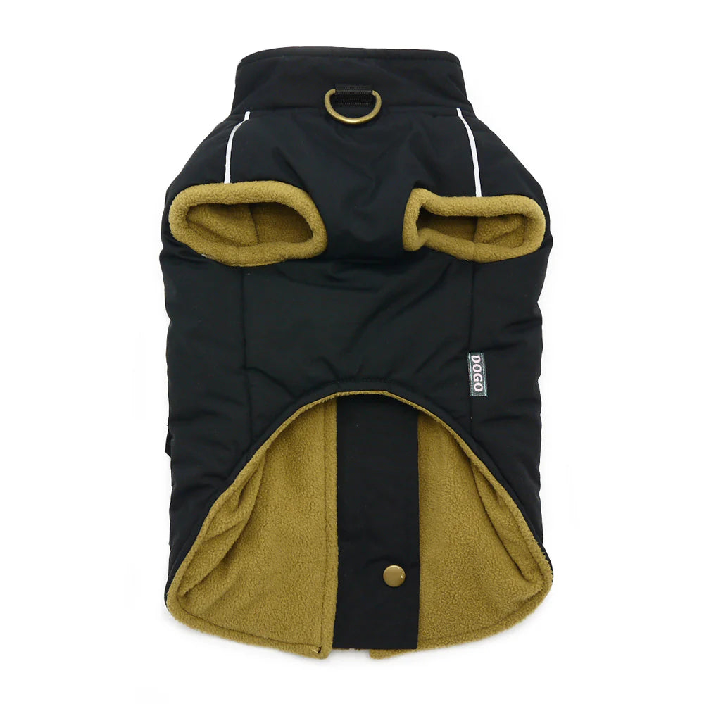 Dogo Pet - Coat Runner Pocket Black