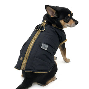 Dogo Pet - Coat Runner Pocket Black