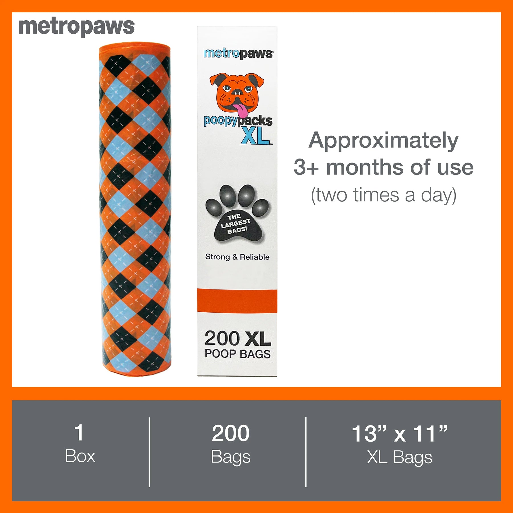 Metropaws - Poopypacks XL Bags