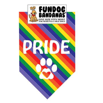 Dog Bandana Pride