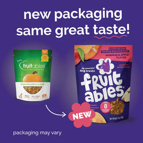Fruitables - Pumpkin & Apple Crunchy Dog Treats