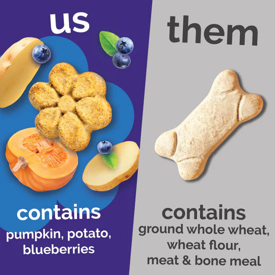 Fruitables - Pumpkin & Blueberry Crunchy Dog Treats