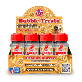 BubbleLick Pets Peanut Butter