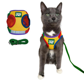 Harness & Leash Set - "The Rainbow"