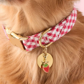 The Foggy Dog - Collar Charm Strawberry