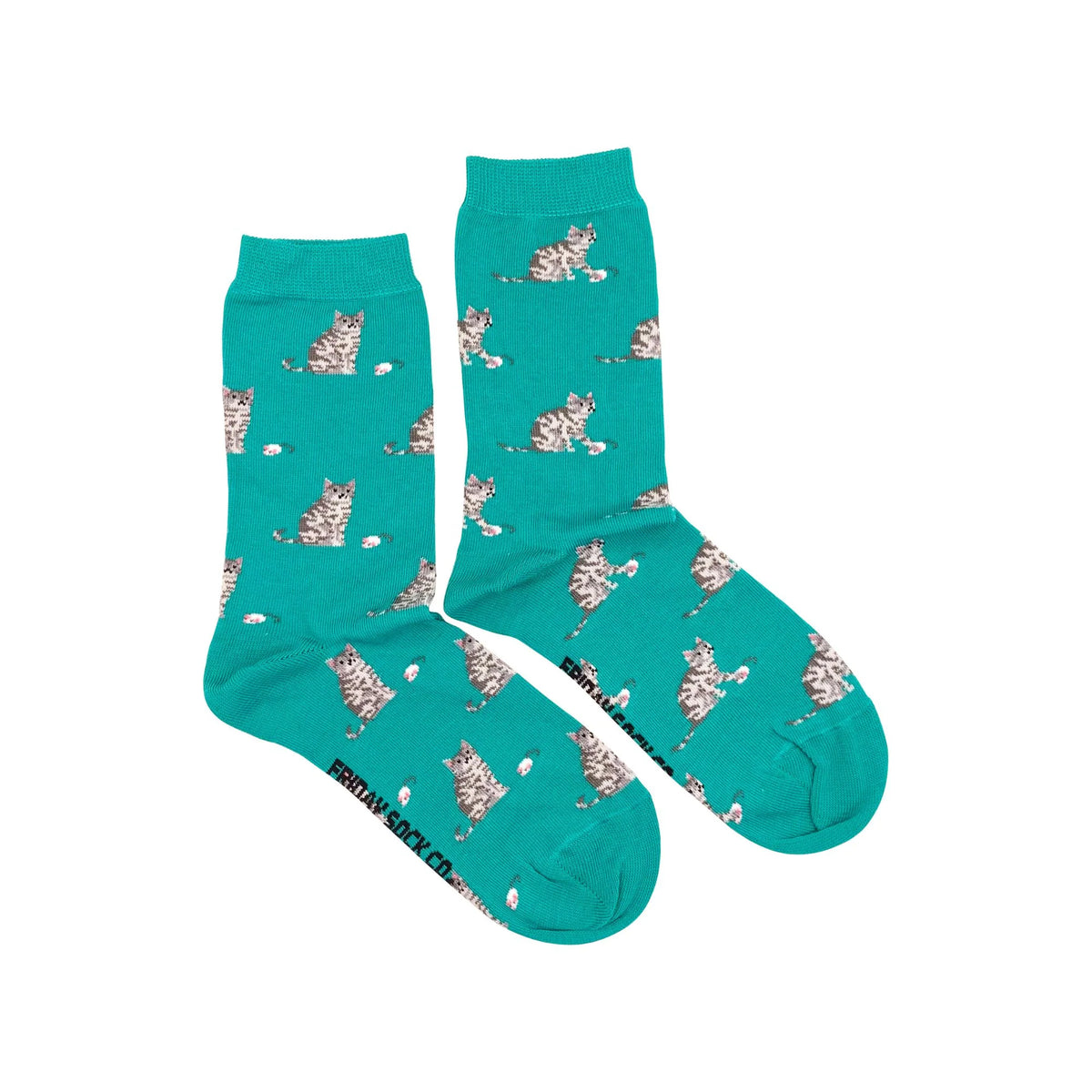 Friday Sock Co. - Women's Socks Cat & Mouse Mismatched