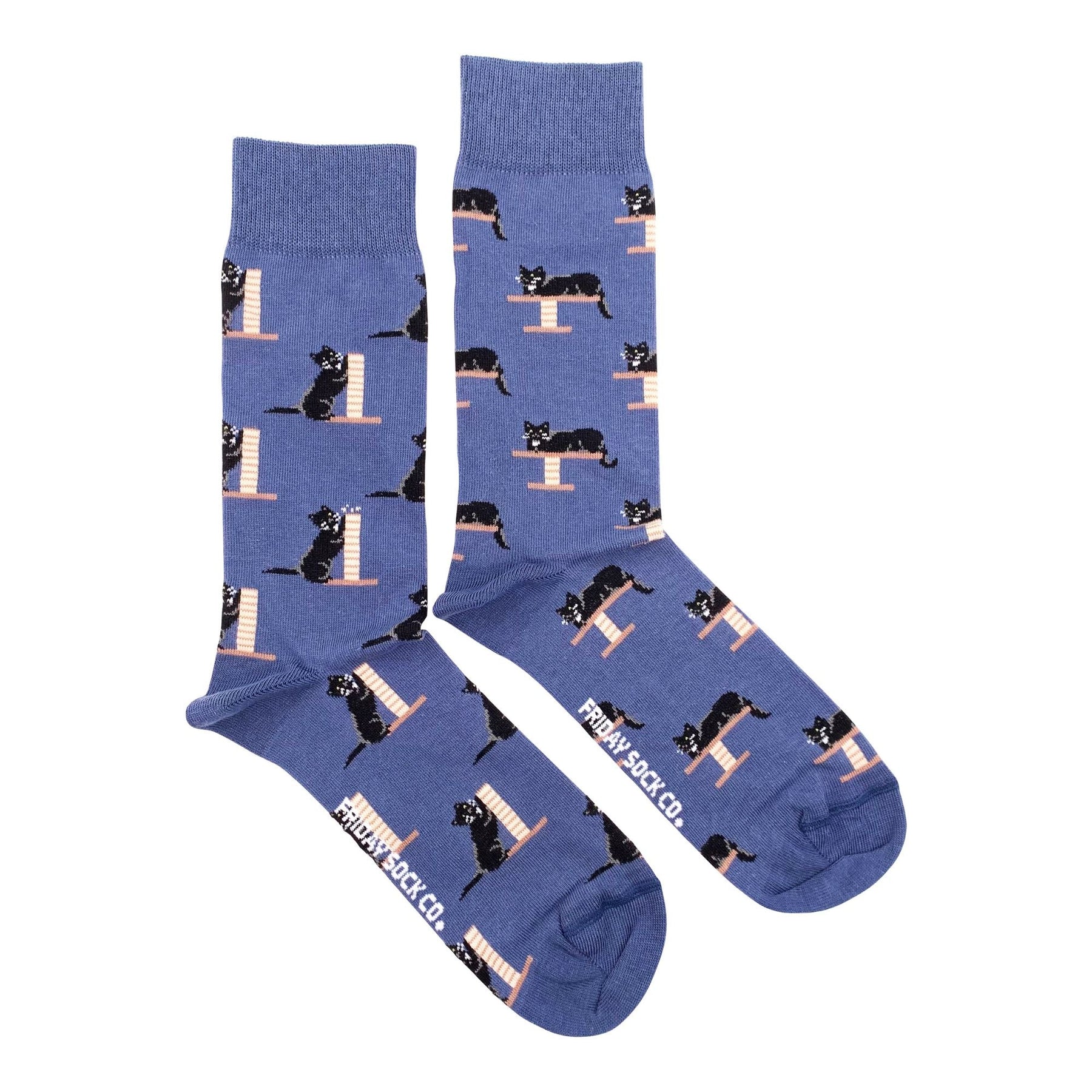 Friday Sock Co. - Men's Socks Cozy Cat Mismatched
